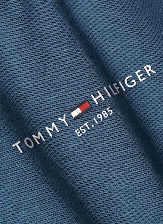 Tommy Hilfiger Kapüşon Yaka Mavi Erkek Sweatshırt MW0MW32673DBZ