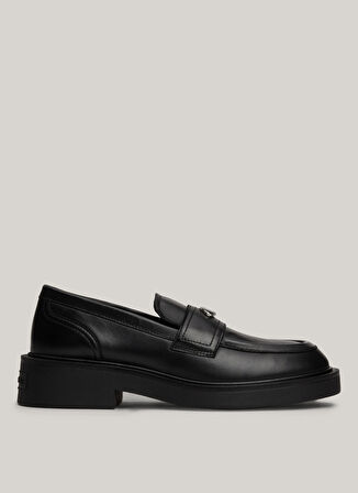 Tommy Hilfiger Deri Siyah Kadın Loafer EN0EN02557BDS