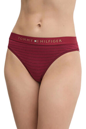 Tommy Hilfiger Kadın Kırmızı Coordinate Brief UW0UW05588 