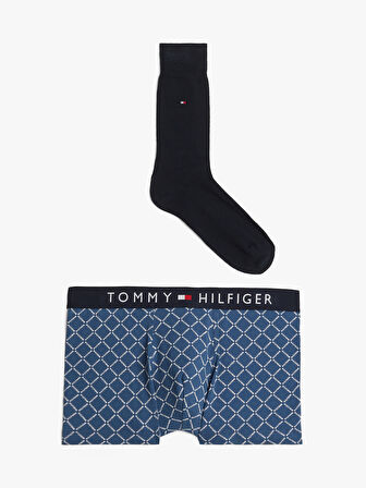 TOMMY HILFIGER TRUNK PRINT & SOCK SET Boxer