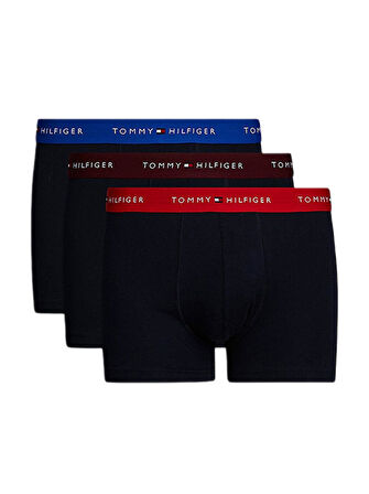 Tommy Hilfiger Erkek Siyah 3'lü Boxer Trunk UM0UM02763 