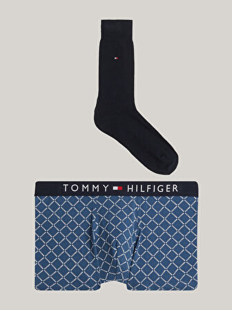 TOMMY HILFIGER TRUNK PRINT & SOCK SET Boxer