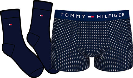 TOMMY HILFIGER TRUNK PRINT & SOCK SET Boxer