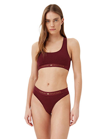 Tommy Hilfiger Kadın Kırmızı Bralette UW0UW05587 