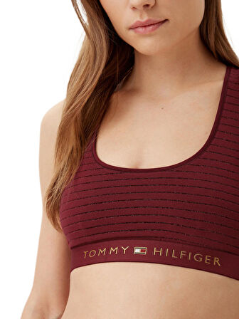 Tommy Hilfiger Kadın Kırmızı Bralette UW0UW05587 