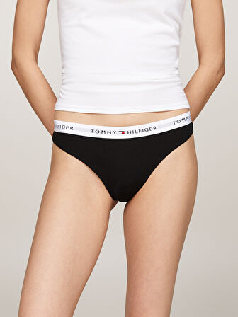 TOMMY HILFIGER 3 PACK THONG (EXT. SIZES) Külot