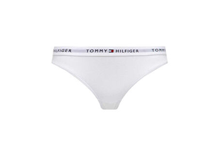 Tommy Hilfiger Kadın Beyaz 3'lü Tanga UW0UW05530