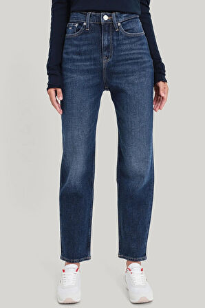 Tommy Jeans IZZIE HGH SLM STR  ANK DH5155 Kadın DENIM Jeans DW0DW195261BK