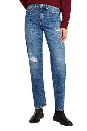 Tommy Jeans IZZIE HGH SLM STR  DH6135 Kadın Denim Jeans DW0DW199251A5