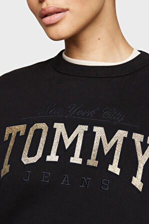 Tommy Jeans Bayan Sweat DW0DW19845 BDS