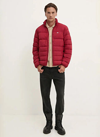 Tommy Jeans Kırmızı Erkek Mont DM0DM20686XIT PACKABLE
