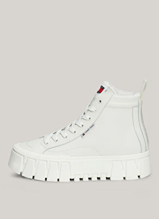 Tommy Hilfiger Beyaz Kadın Sneaker EN0EN02609YBL