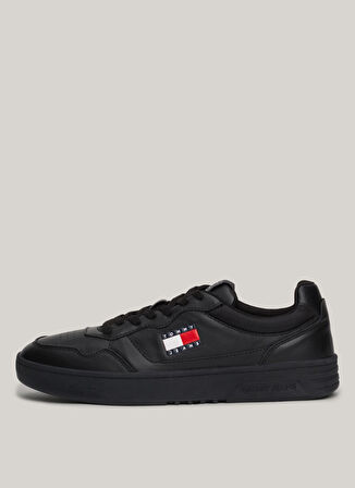 Tommy Hilfiger Siyah Erkek Sneaker (NEW)TJM CUPSOLE LEATHER ESS