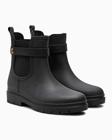 Tommy Hilfiger Stud Rubberised Nautical Rainboot