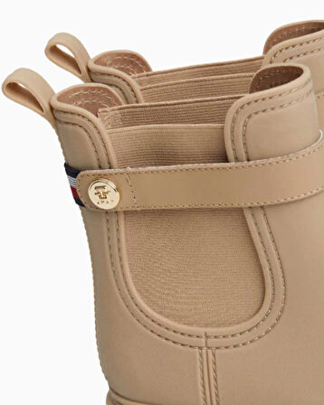 Tommy Hilfiger Stud Rubberised Nautical Rainboot