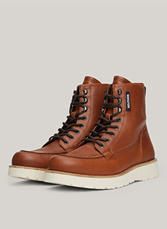 Tommy Hilfiger Deri Kahve Erkek Bot TH AMERICAN PREM CHECK LTH BOOT