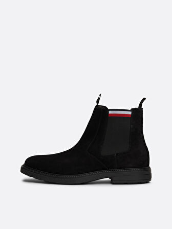 TOMMY HILFIGER HILIFGER OUTDOOR SUEDE CHELSEA Bot & Bootie