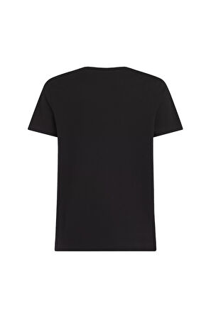 Erkek ESSENTIAL REG FIT SOLID TEE T-Shirt - SİYAH | XS