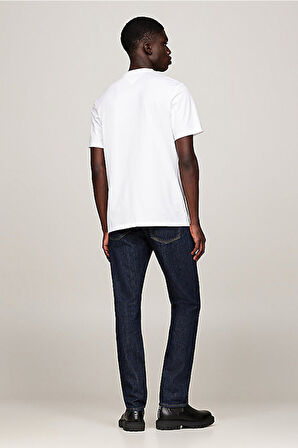 Erkek Regular Fit Esnek Teknik Kumaş T-Shirt - Beyaz | 2XL