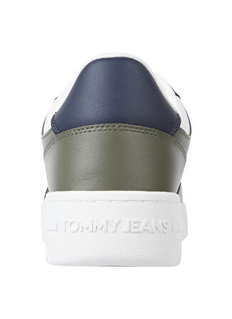 Tommy Hilfiger Beyaz - Çok Renkli Erkek Sneaker TJM RETRO BASKET ESS