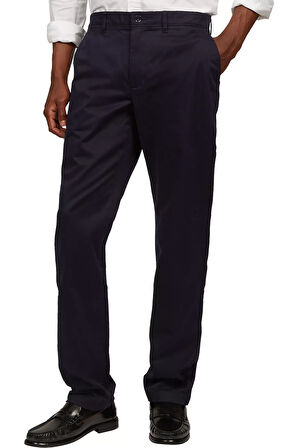 Erkek DENTON CHINO SATIN Casual Pantolon - Lacivert | 30/30