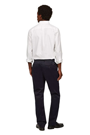 Erkek DENTON CHINO SATIN Casual Pantolon - Lacivert | 31/30