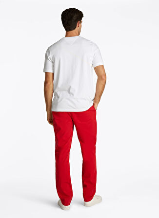 Tommy Hilfiger Beyaz Erkek T-Shirt MW0MW37283YBR