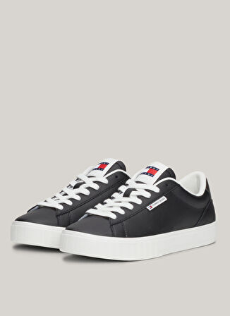 Tommy Hilfiger Siyah Kadın Sneaker EN0EN02686BDS