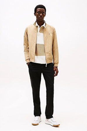 Erkek Th Denton Düz Paça Chino Pantolon - Siyah | 29/30