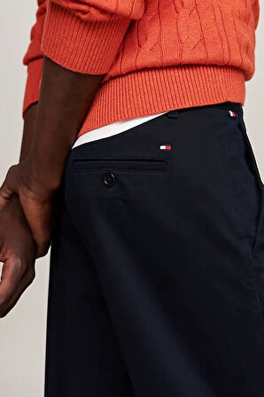 Erkek Harlem Dar Paça Chino Pantolon - Lacivert | 33/30