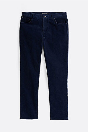 Tommy Hilfiger DENTON 5PKT WASHED CORDUROY Erkek MAVİ Jeans MW0MW36696DBZ