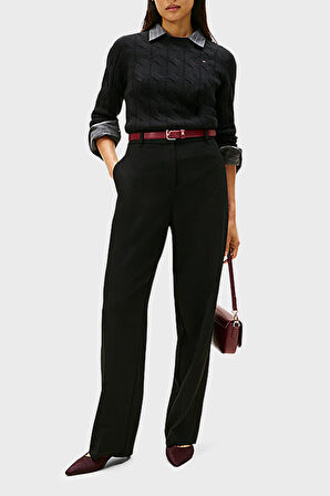 Tommy Hilfiger Kadın Kazak WW0WW43586 BDS