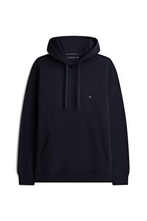 Erkek Essential Terry Kapüşonlu Sweatshirt - Lacivert | XS