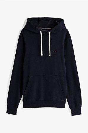 Tommy Hilfiger Erkek Lacivert Günlük Pamuklu Sweatshırt