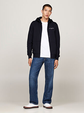 TOMMY HILFIGER TOMMY LOGO FUR LINED HOODY Sweatshirt