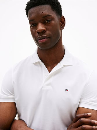 Tommy Hilfiger MW0MW37309YBR Performance Pique Reg Erkek Polo Tişört