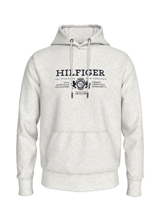 Tommy Hilfiger Kapüşon Yaka Kahve Erkek Sweatshırt MW0MW35527HE6