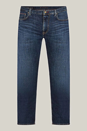 Tommy Hilfiger SLIM BLEECKER PSTR TINO IND Erkek Denim Jeans MW0MW366771A9