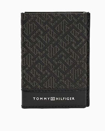 Tommy Hilfiger Monogram Business Dikey Cüzdan