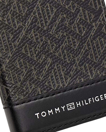 Tommy Hilfiger Monogram Business Dikey Cüzdan