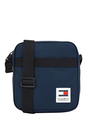 Tommy Hilfiger Lacivert 19x12x6 cm Erkek Postacı Çantası TJM DAILY + REPORTER