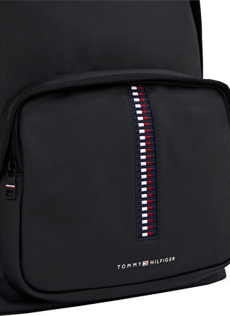 Tommy Hilfiger Siyah Erkek Sırt Çantası TH CORP DOME BACKPACK