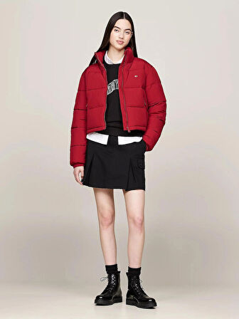 Tommy Hilfiger TJW CRP ESSENTIAL PUFFER Mont Kadın