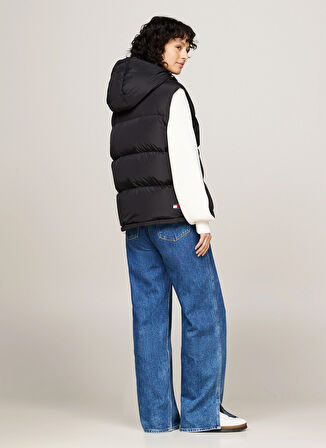 Tommy Jeans Siyah Kadın Yelek TJW ALASKA PUFFER VEST