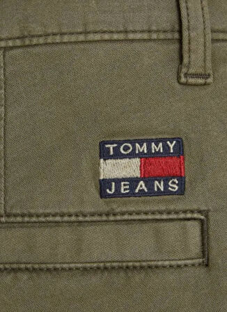 Tommy Jeans Slim Tapered Paça Yeşil Erkek Kargo Pantolon DM0DM20750M12 AUSTIN LW CARGO