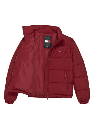 Tommy Jeans Kırmızı Kadin Şişme Mont TJW ESSENTIAL PUFFER EXT