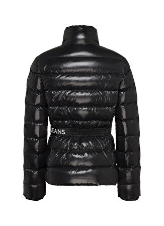 Tommy Jeans Siyah Kadın Şişme Mont TJW BRANDED BELT DOWN JACKET