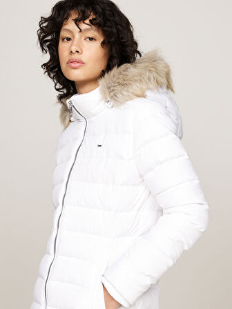 TOMMY HILFIGER TJW ESSENTIAL HOODED DOWN COAT Mont