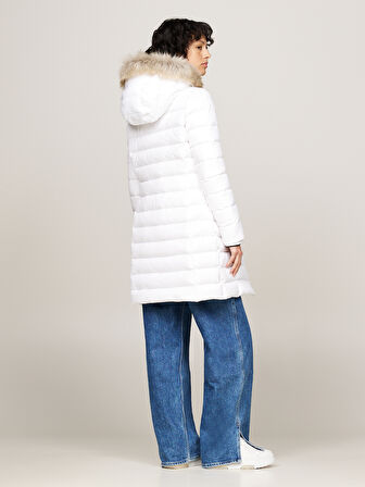 TOMMY HILFIGER TJW ESSENTIAL HOODED DOWN COAT Mont