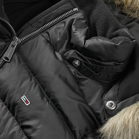 TOMMY HILFIGER TJW ESSENTIAL HOODED DOWN COAT Mont